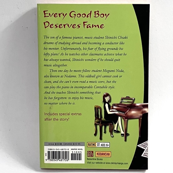 Nodame Cantabile Manga Series - Volumes 1 through 16. Plus extra copy of #12 - Picture 3 of 16